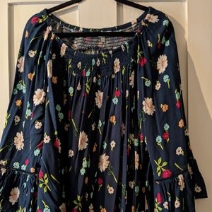 Terra and Sky peasant blouse